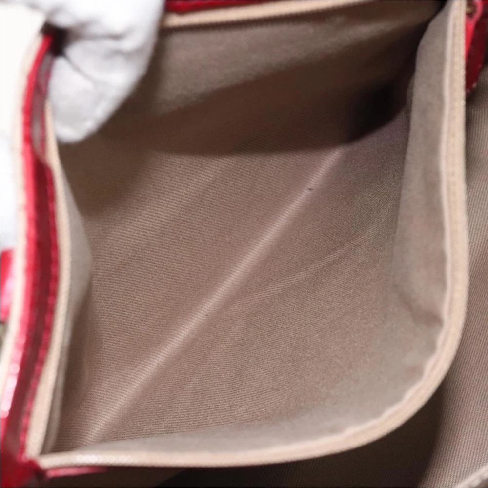Celine Cream and Red Tote Bag with Elegant Design - Picture 13 of 16